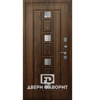 дверь с зеркалом и двусторонней МДФ