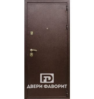 Недорогая одностворчатая дверь в квартиру