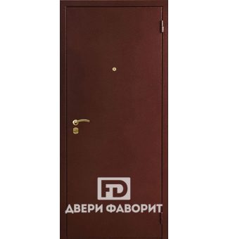 дверь из металла отделана снаружи цинкогрунтом