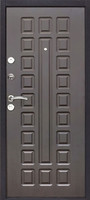 миниатюра - дверь из металла в квартиру с порошковым напылением - МД-187 - kv033-2
